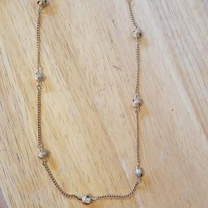 Gold Chain with Gold Knots